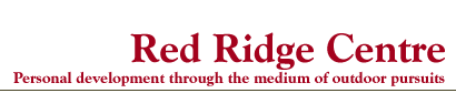 Red Ridge Centre - Personal development through the medium of outdoor pursuits